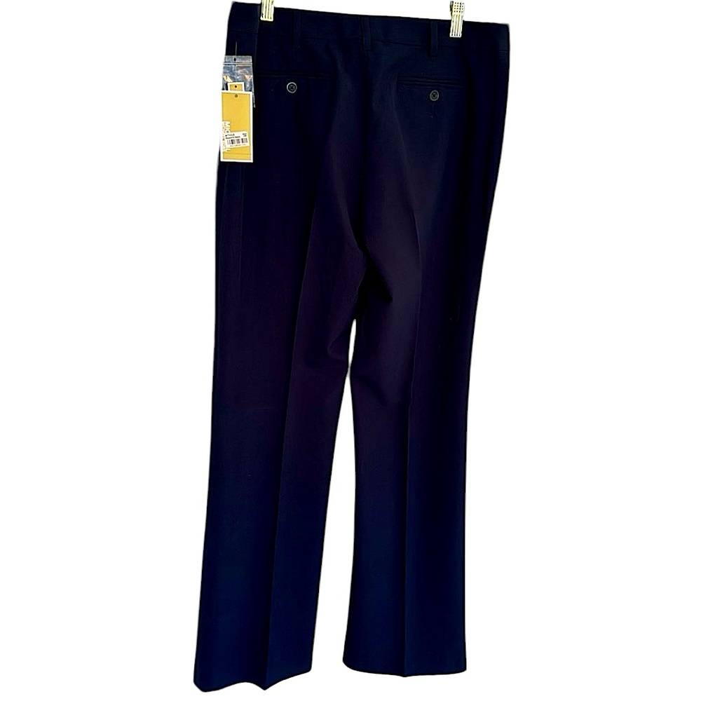 MICHAEL KORS GRAMERCY FLARED LEG PANTS  BLACK SZ 10 - Picture 6 of 12